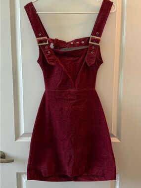 Red Velvet Dress